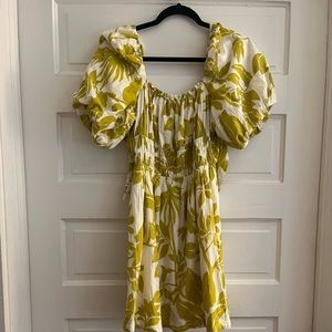 Maeve Puff Sleeve Mini Dress